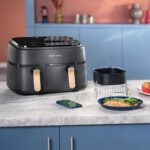 Air Fryer Frytkownica beztłuszczowa PHILIPS Ovi Dual Basket NA352/00 9l z podwójnym koszem ponad 1000 przepisów