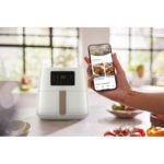 Air Fryer Frytkownica beztłuszczowa PHILIPS Essential Connected Ovi XL HD9280/30 Biały (Wi-Fi)