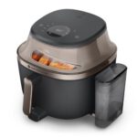 Air Fryer Frytkownica beztłuszczowa Philips NA547/07 Ovi Ultra z funkcją Steamfry, pary, auto czyszczenie, prowadnica