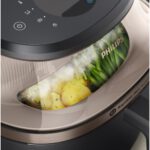 Air Fryer Frytkownica beztłuszczowa Philips NA547/07 Ovi Ultra z funkcją Steamfry, pary, auto czyszczenie, prowadnica