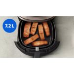 Air Fryer Frytkownica beztłuszczowa Philips NA547/07 Ovi Ultra z funkcją Steamfry, pary, auto czyszczenie, prowadnica