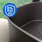 Air Fryer Frytkownica beztłuszczowa Philips NA565/02 Ovi Ultra Megabasket z funkcją Steamfry, pary, auto czyszczenie