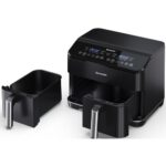 Air Fryer Frytkownica beztłuszczowa SHARP AF-GD82AE-B z podwójnym koszem