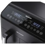 Air Fryer Frytkownica beztłuszczowa SHARP AF-GD82AE-B z podwójnym koszem