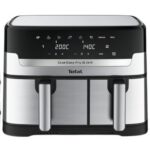 Air Fryer Frytkownica beztłuszczowa TEFAL Dual Easy Fry & Grill EY905D10 8.3l z podwójnym koszem i rusztem do grilla