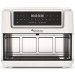 Air Fryer Frytkownica beztłuszczowa TURBOTRONIC TT-AF118 Biały 7.26l z podwójnym koszem