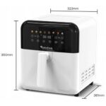 Air Fryer Frytkownica beztłuszczowa TURBOTRONIC TT-AF190 Biały 6l 8 automatycznych programów