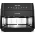Air Fryer Frytkownica beztłuszczowa TURBOTRONIC TT-DAF6W Czarny 9l z podwójnym koszem