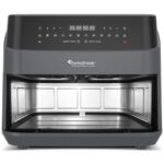 Air Fryer Frytkownica beztłuszczowa TURBOTRONIC TT-DAF6W Szary 9l z podwójnym koszem
