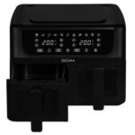 Air Fryer Frytkownica beztłuszczowa ZEEGMA Knapper Dual 9l 12 automatycznych programów