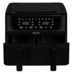 Air Fryer Frytkownica beztłuszczowa ZEEGMA Knapper Dual 9l 12 automatycznych programów