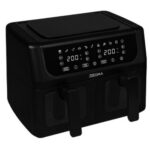 Air Fryer Frytkownica beztłuszczowa ZEEGMA Knapper Dual 9l 12 automatycznych programów