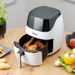Air Fryer Frytkownica beztłuszczowa ZELMER ZAF5501W Biały 5l 8 automatycznych programów