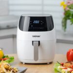 Air Fryer Frytkownica beztłuszczowa ZELMER ZAF5501W Biały 5l 8 automatycznych programów