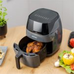 Air Fryer Frytkownica beztłuszczowa ZELMER ZAF5502G Szary 5l 8 automatycznych programów