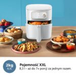 Air Fryer Frytkownica beztłuszczowa PHILIPS Ovi Smart 2.0 XXL HD9876/20 8.3l Wi-FI ponad 1000 darmowych przepisów