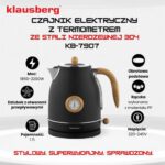 Czajnik KLAUSBERG KB-7907 Czarny