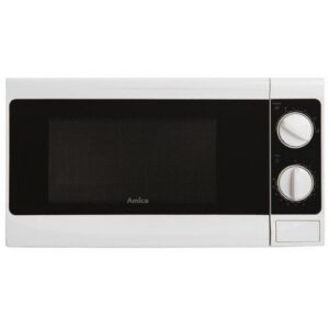 Kuchenka mikrofalowa AMICA AMG20M70V 700W średnica 24.5 cm pojemność 20L MultiWave System Biało-czarny