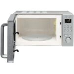 Kuchenka mikrofalowa AMICA AMGF20E2I 700W średnica 24.5 cm pojemność 20L MultiWave System Srebrno-czarny
