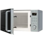 Kuchenka mikrofalowa AMICA AMGF20E2I 700W średnica 24.5 cm pojemność 20L MultiWave System Srebrno-czarny