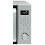 Kuchenka mikrofalowa AMICA AMGF20E2I 700W średnica 24.5 cm pojemność 20L MultiWave System Srebrno-czarny