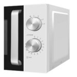 Kuchenka mikrofalowa AMICA AMGF20M1W 800W średnica 24.5 cm pojemność 20L MultiWave System Czarno-biały