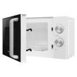 Kuchenka mikrofalowa AMICA AMGF20M1W 800W średnica 24.5 cm pojemność 20L MultiWave System Czarno-biały