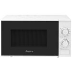 Kuchenka mikrofalowa AMICA AMGF20M2GW 800W średnica 24.5 cm pojemność 20L MultiWave System Biały