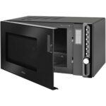 Kuchenka mikrofalowa AMICA AMGF23E1GB 900W średnica 27 cm pojemność 23 L MultiWave System Czarny