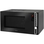 Kuchenka mikrofalowa AMICA AMGF23E1GB 900W średnica 27 cm pojemność 23 L MultiWave System Czarny