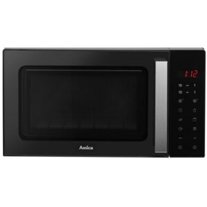 Kuchenka mikrofalowa AMICA AMGF23E1GFB 900W beztalerzowa pojemność 23L FullFlat Czarny