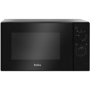 Kuchenka mikrofalowa AMICA AMMF20M1GB 700W średnica 25.5 cm pojemność 20L MultiWave System Czarny
