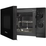 Kuchenka mikrofalowa AMICA AMMF20M1GB 700W średnica 25.5 cm pojemność 20L MultiWave System Czarny