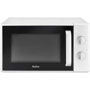 Kuchenka mikrofalowa AMICA AMMF20M1W 700W średnica 25.5 cm pojemność 20L MultiWave System Biały