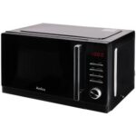 Kuchenka mikrofalowa AMICA AMMF23E1GFB 1250W beztalerzowa pojemność 23L FullFlat Czarny