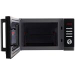 Kuchenka mikrofalowa AMICA AMMF23E1GFB 1250W beztalerzowa pojemność 23L FullFlat Czarny