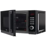 Kuchenka mikrofalowa AMICA AMMF23E1GFB 1250W beztalerzowa pojemność 23L FullFlat Czarny