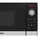 Kuchenka mikrofalowa BOSCH FFL023MS2 Serie 2 800W średnica 27 cm pojemność 20L Hydroliza QuickStart Czarno-srebrny