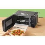 Kuchenka mikrofalowa COMFEE CMO-MP012OC-BK 700W średnica 24.5 cm pojemność 19L Revolution Wave Czarny