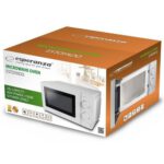 Kuchenka mikrofalowa ESPERANZA Estofado EKO011W 700W średnica 24.5 cm pojemność 20L Biały