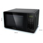 Kuchenka mikrofalowa ESPERANZA Horneado EKO009 700W średnica 24.5 cm pojemność 20L Auto Cook Czarny