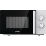 Kuchenka mikrofalowa GORENJE MO20E1WH 800W średnica 25.5 cm pojemność 20L AquaClean Biały