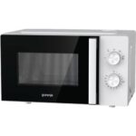 Kuchenka mikrofalowa GORENJE MO20E1WH 800W średnica 25.5 cm pojemność 20L AquaClean Biały