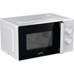 Kuchenka mikrofalowa GORENJE MO20E1WH 800W średnica 25.5 cm pojemność 20L AquaClean Biały