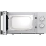 Kuchenka mikrofalowa GORENJE MO20E1WH 800W średnica 25.5 cm pojemność 20L AquaClean Biały