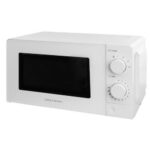 Kuchenka mikrofalowa GÖTZE & JENSEN MO101W 700W średnica 24.5 cm pojemność 20L Biały
