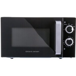 Kuchenka mikrofalowa GÖTZE & JENSEN MO301K 700W średnica 24.5 cm pojemność 20L Czarny