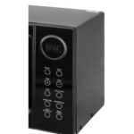 Kuchenka mikrofalowa GÖTZE & JENSEN MO801K 900W średnica 28.6 cm pojemność 23L QuickStart System Opti-Wave Czarny
