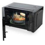 Kuchenka mikrofalowa HISENSE H25MOBS4HGI 900W średnica 28.5 cm pojemność 25L Technologia Inverter Rozmrażanie Czarny