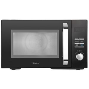 Kuchenka mikrofalowa MIDEA MAC23XF 800W średnica 27 cm pojemność 23L Grill Inverterquattro Czarny